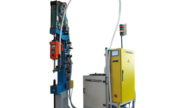 Fully automated system for setting pierce nuts